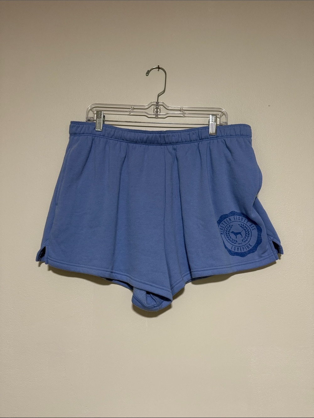 PINK Victoria's Secret Blue Athletic Lounge Shorts